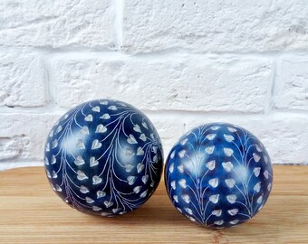 French Country Stone Paperweight, Hand Engraved Soapstone, Rustic Book Ends, Set Of 2