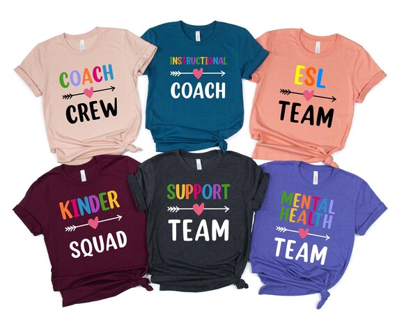 Teacher Shirts Kinder Squad Shirt 
