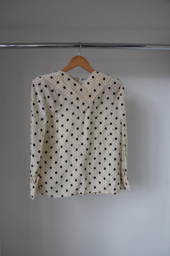 REDValentino Polka Dot Silk Shirt - Shirt for Women