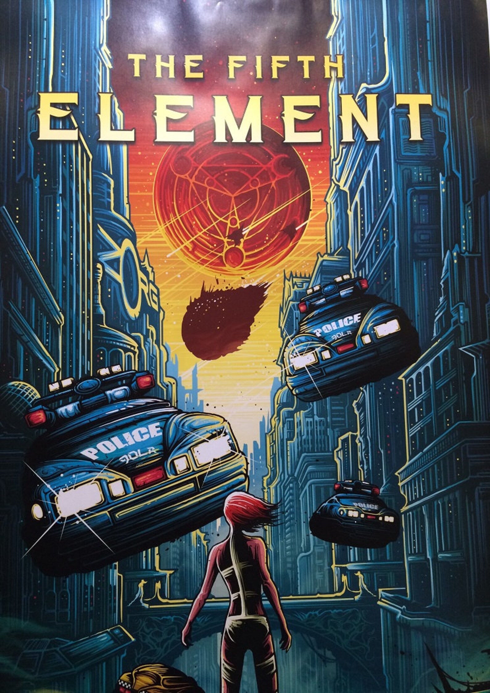 El quinto elemento 1997 Cartel de la película de archivo Etsy España