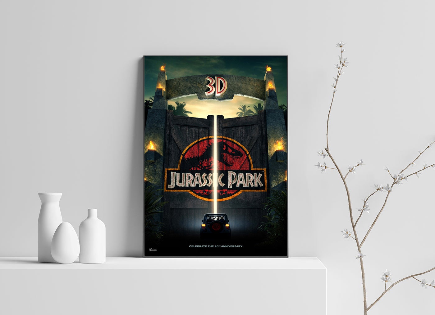 Jurassic Park Universe Wall Art DIGITAL FILE Jurassic World movie poster