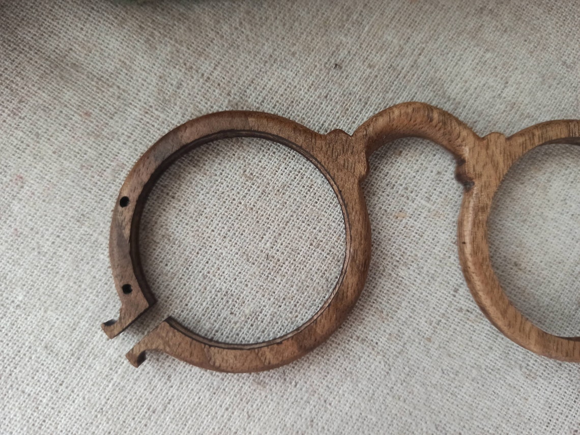 Medieval spectacles eyeglasses frame sutable for LARP SCA Etsy