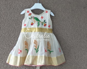 baby onam dress