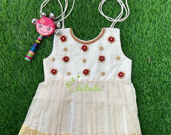 onam dress for babies