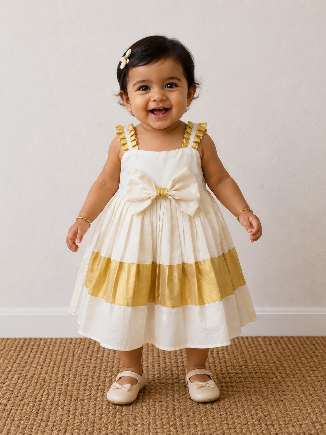 gold dress baby elegant gold gown for kids