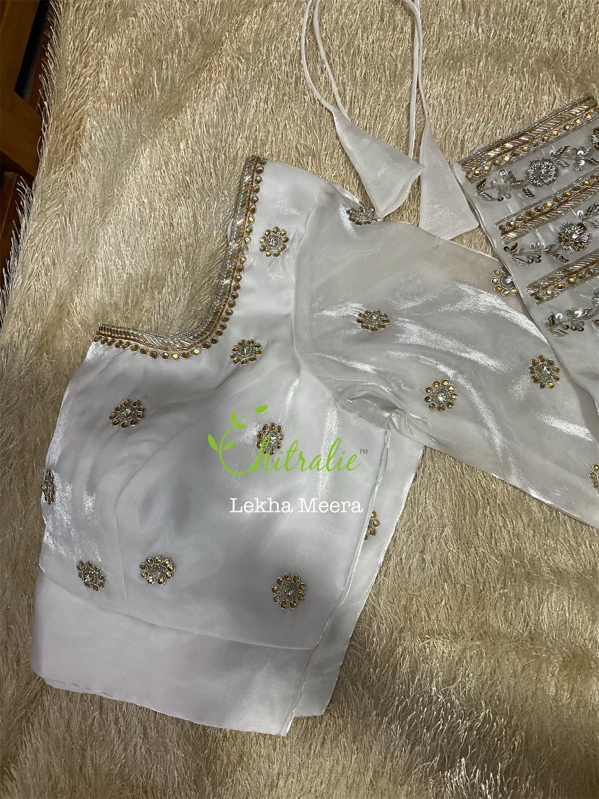 ⭐︎新品未使用　marryme WEDDING BLOUSE white Make It Last Cream White Shimmery Blouse – Shop the Mint