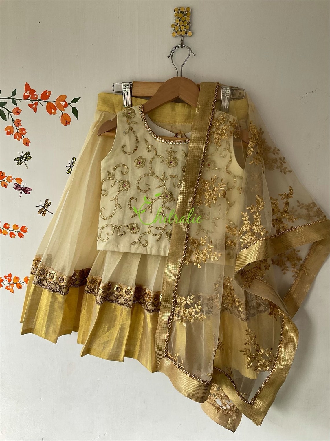 onam lehenga