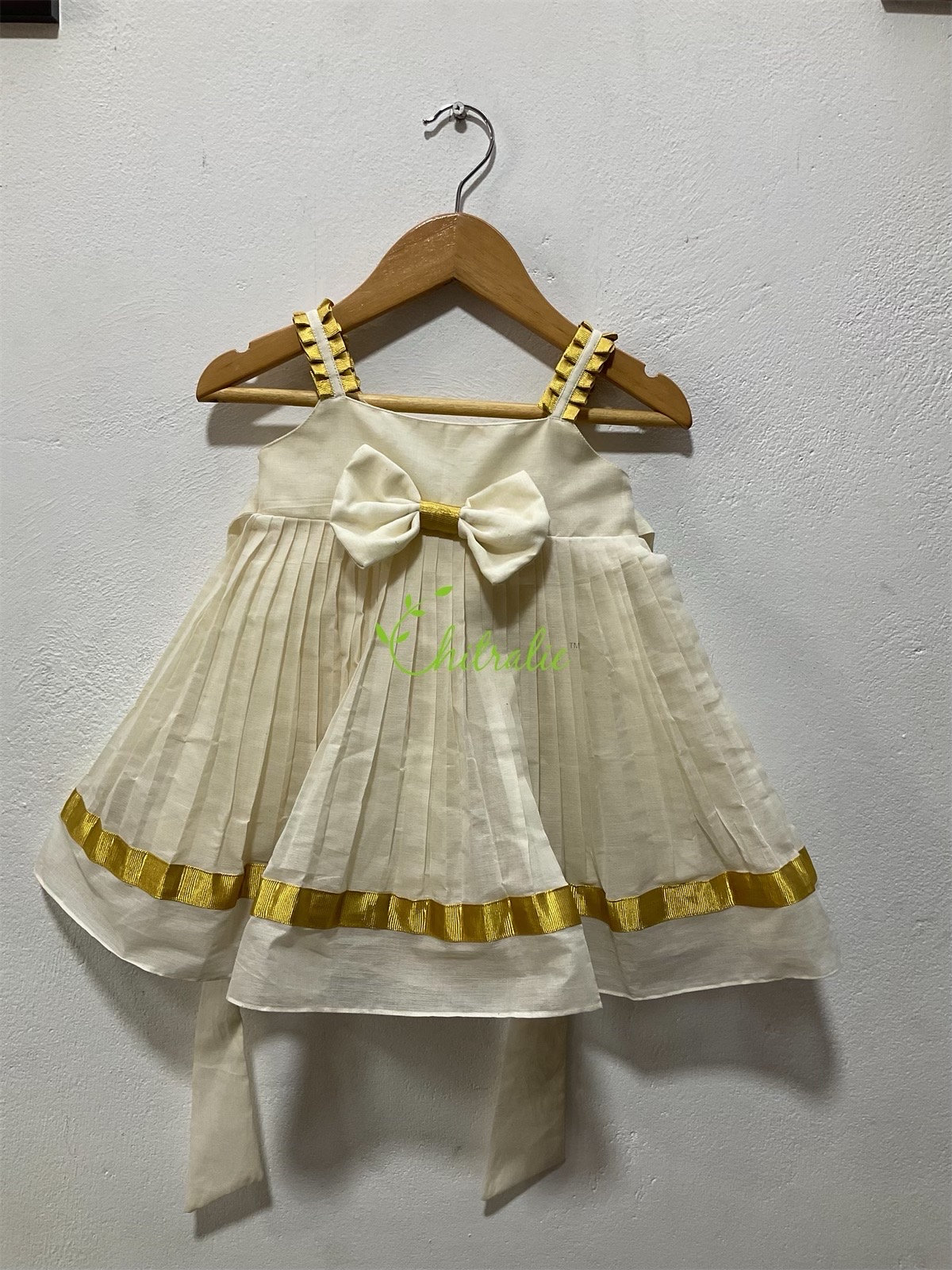 Onapudava for Newborn Baby Girls Kids Onam Dress Age 0 8