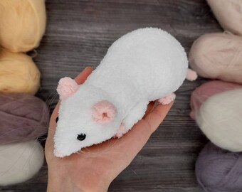 realistic stuffed rat