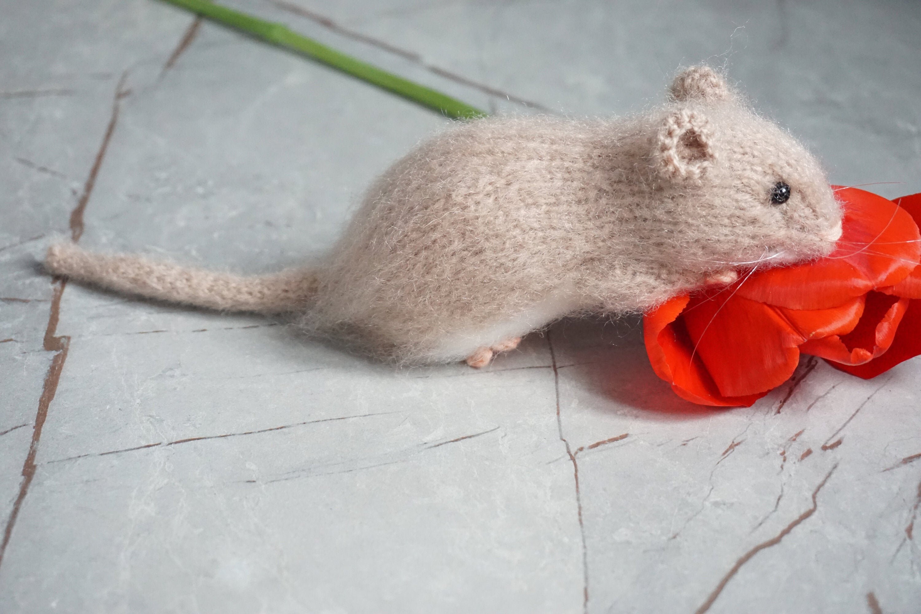 Realistic Gerbil rat toy READY TO SHIP little mouse Etsy
