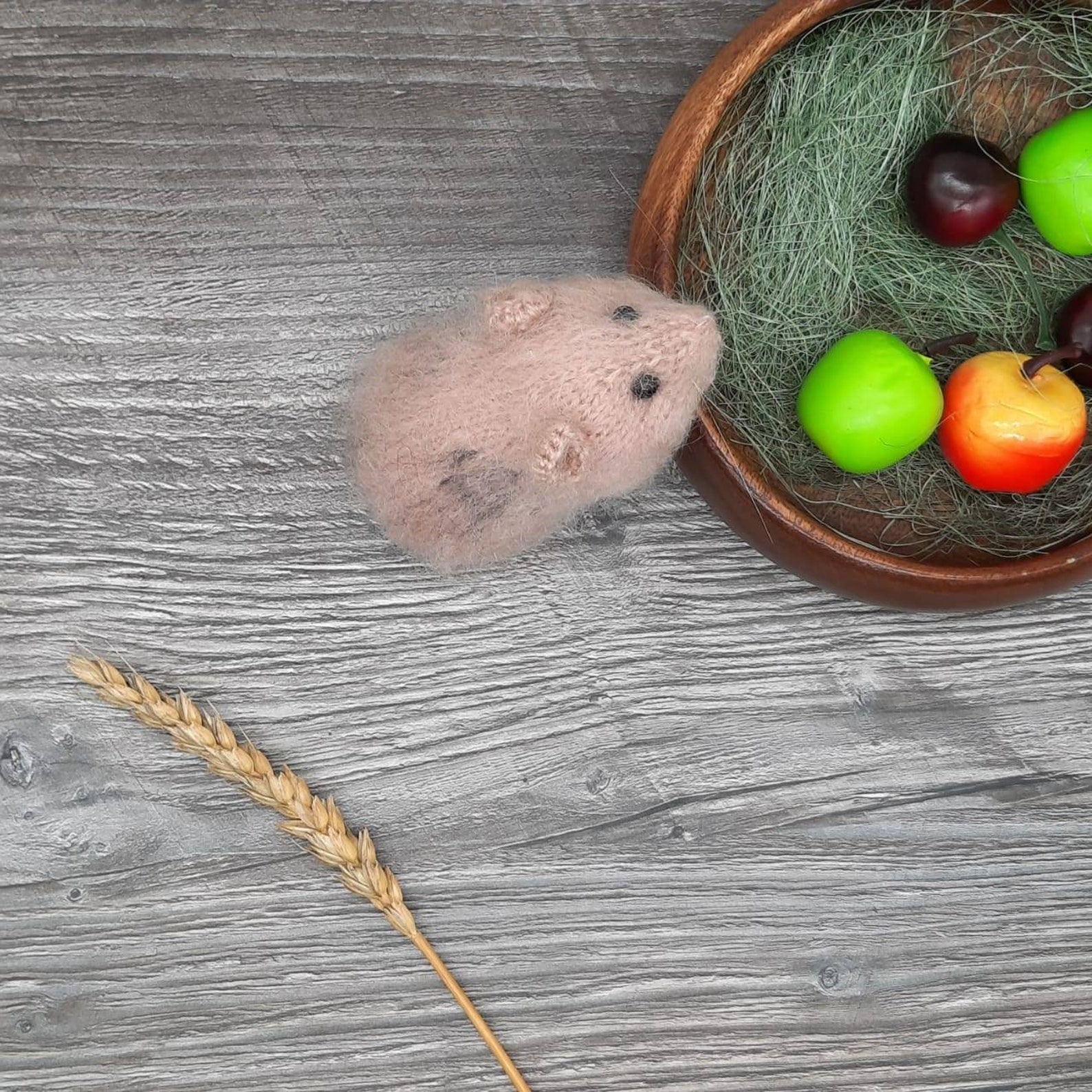 Realistic toy hamster Etsy