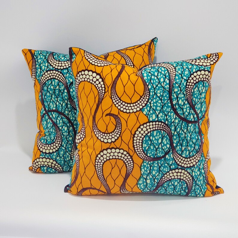 Cushion Covers Square Cushions Ankara Cushion Cover Africa Etsy