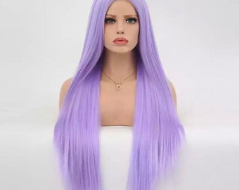 The Ali Wig - Purple Lace Front Wig