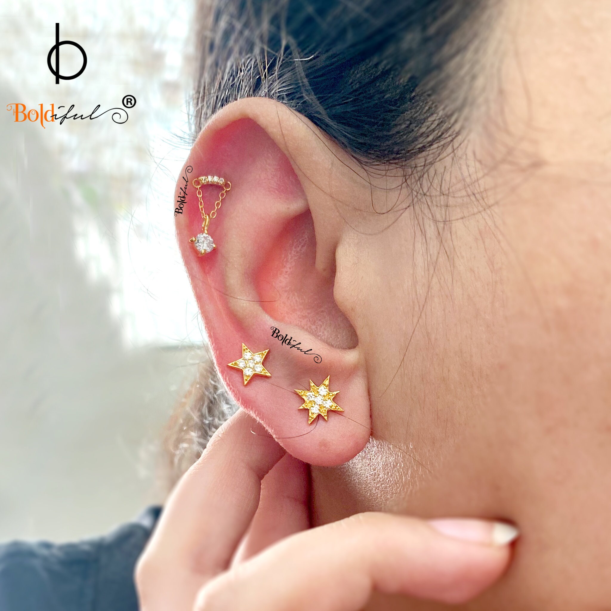 Tinkle Helix Ohrringe Helix Ohrringe Helix Schmuck Helix - Etsy.de