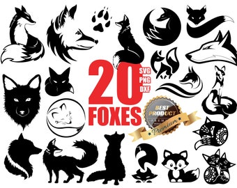 Download Fox Silhouette Etsy