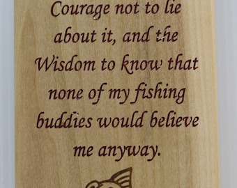 Fisherman's Serenity Prayer