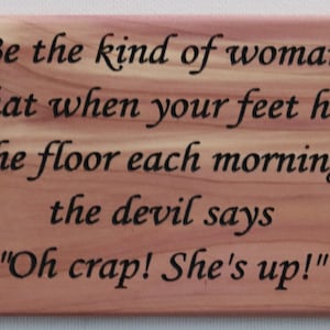 Be the Kind of Woman (Magnet)