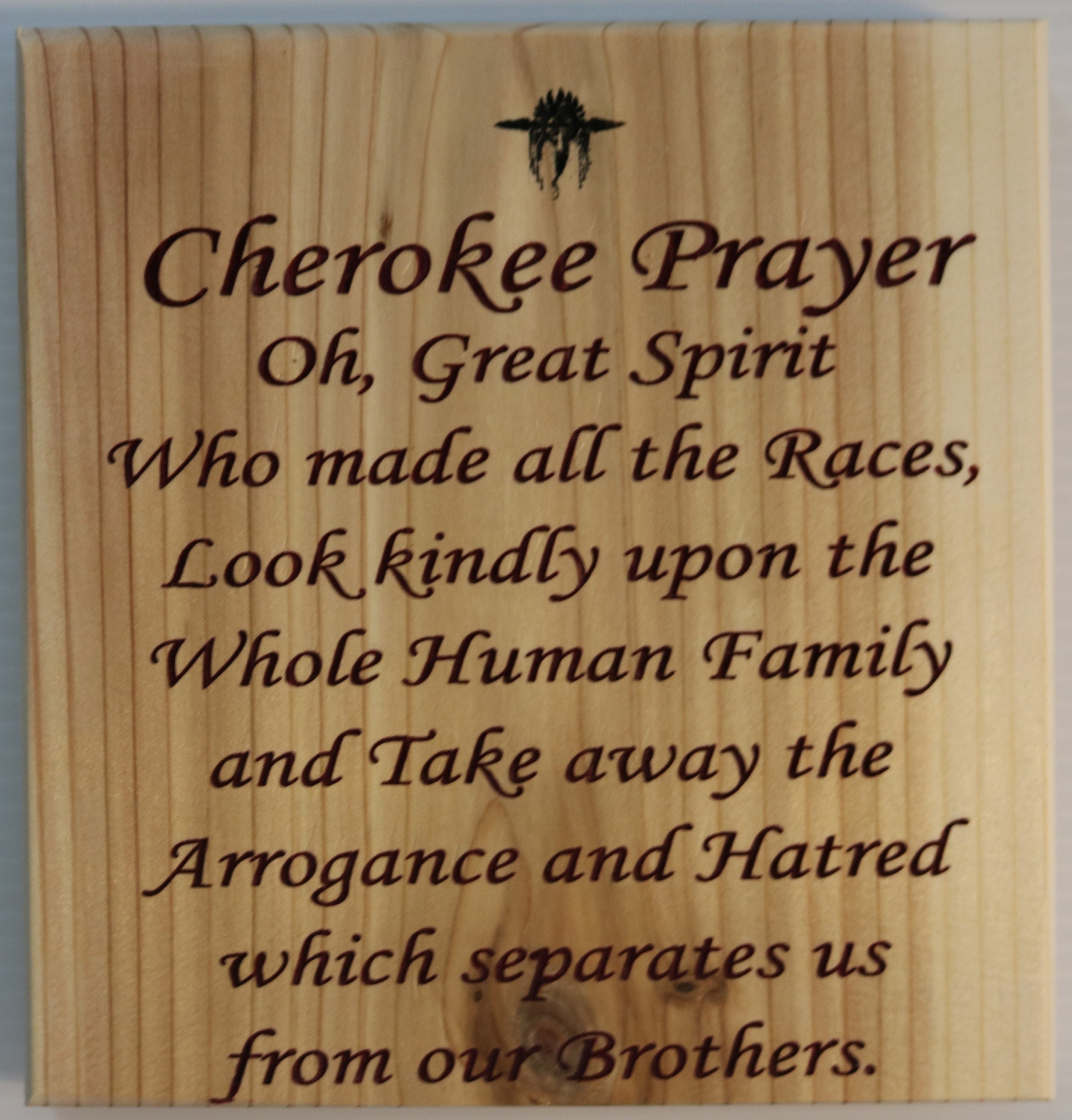 Cherokee Prayer Flag Cherokee Prayer Flag