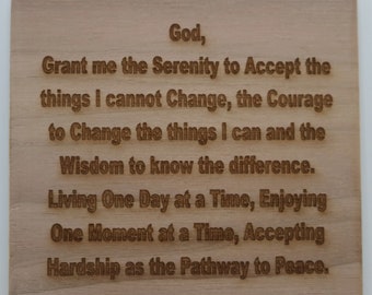 Serenity Prayer Refrigerator Magnet