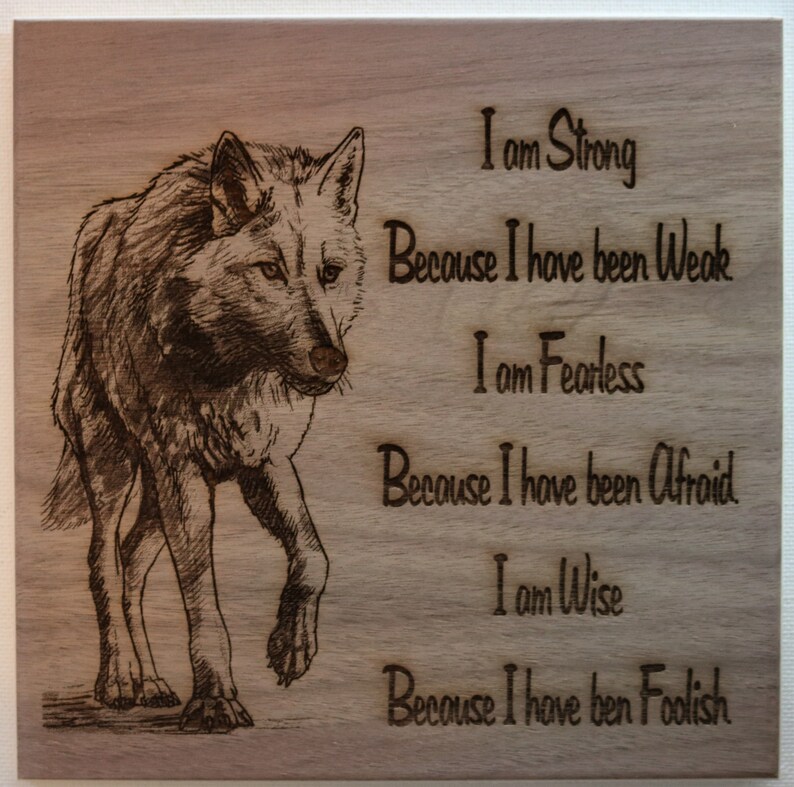 Wolf Characteristics | Etsy