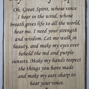 Apache Blessing