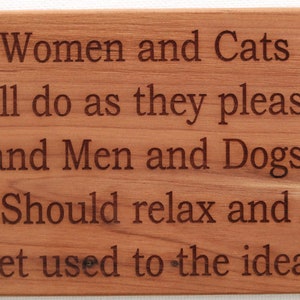 Women and Cats Refrigerator Magnet