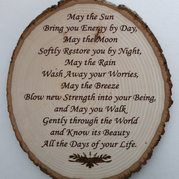 Native American Blessing, Medium