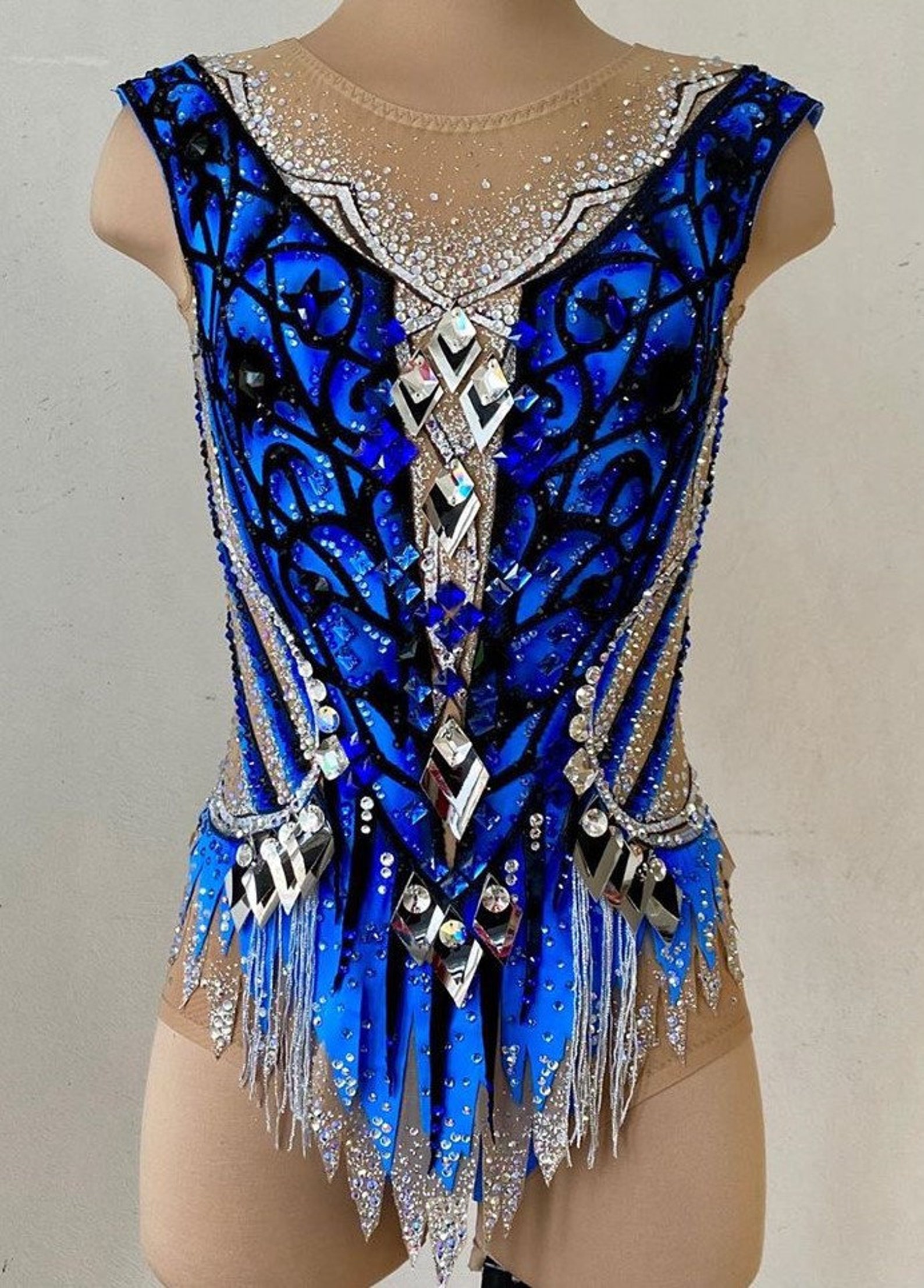 Leotard for rhythmic gymnastics acrobatics skating Beautiful Etsy