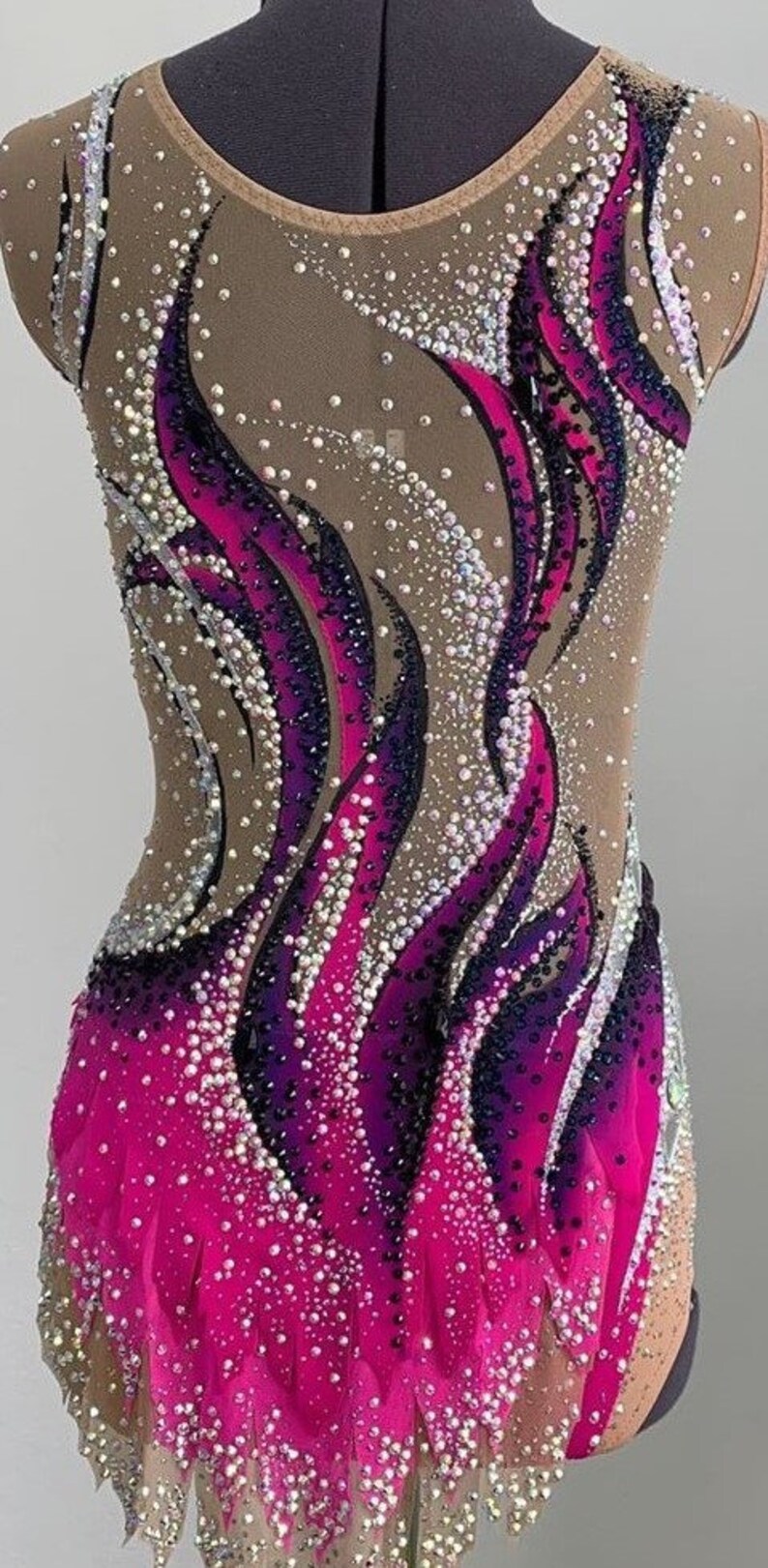 Leotard Leotard rhythmic gymnastics Beautiful swimsuit Etsy