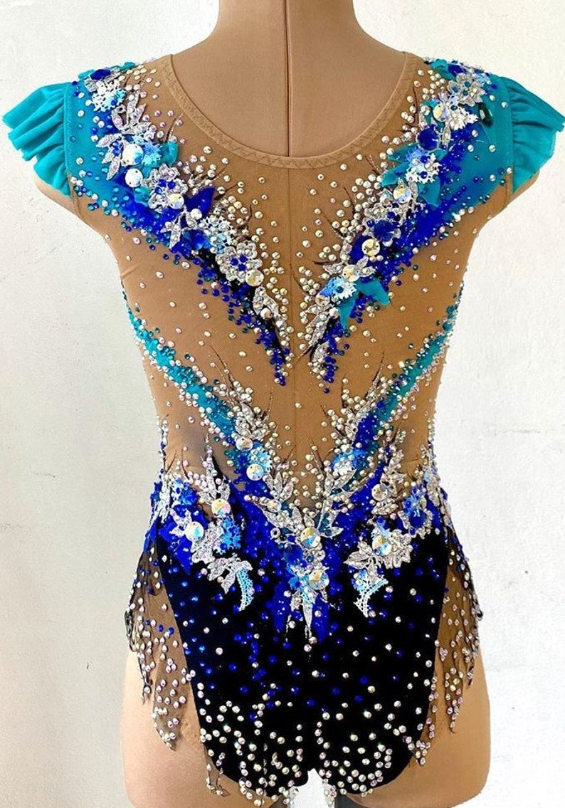 Leotard Leotard rhythmic gymnastics Beautiful swimsuit Etsy