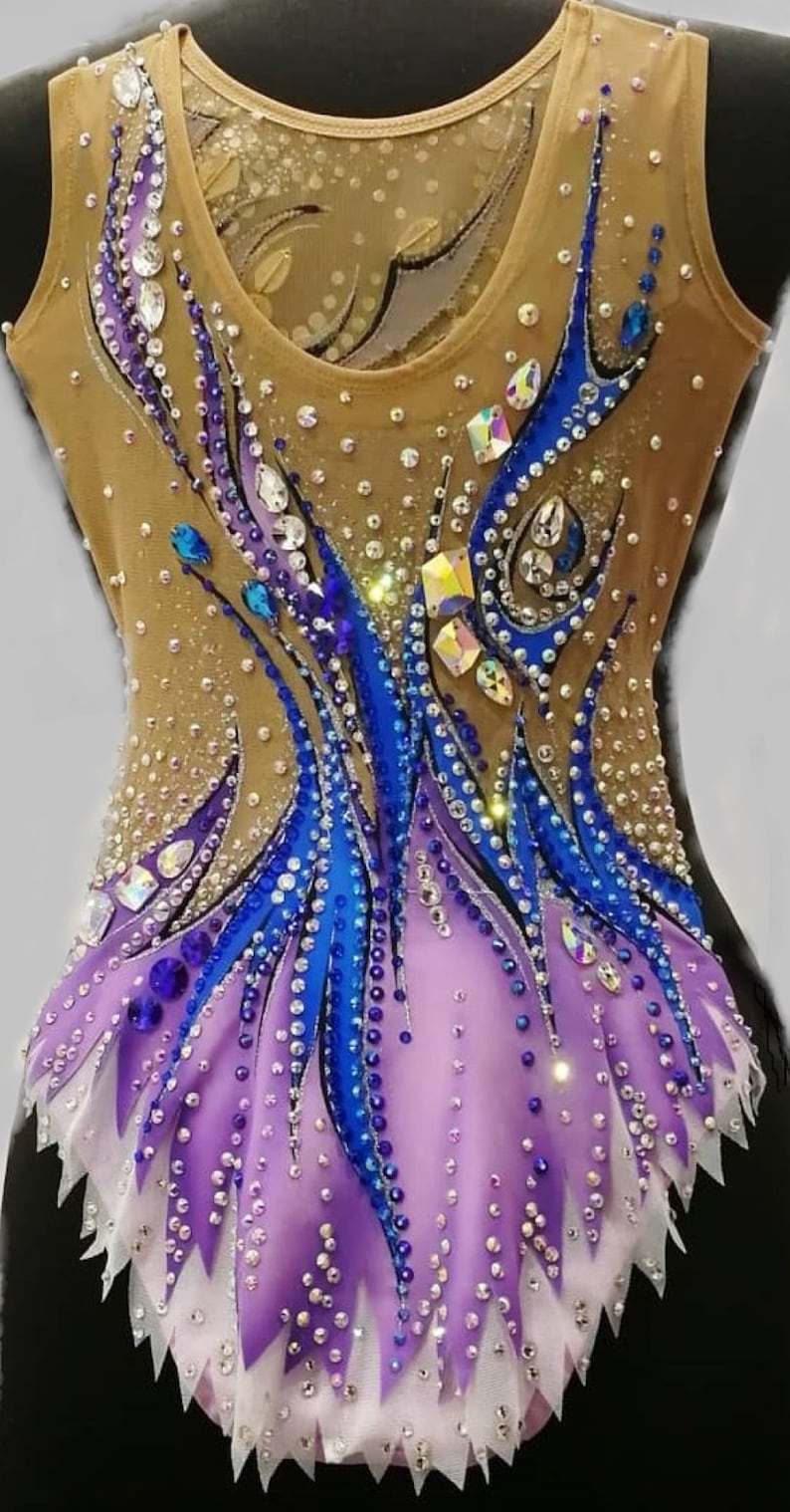 Leotard Leotard Rhythmic Gymnastics Beautiful Swimsuit Etsy
