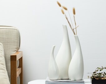 Wedding Housewarming Party Fish Shape White Pottery Flower Vase,Unique Glazed Embossed Design Simple Fashion Style Decorative Vase Floral Container for Home TTdayup Ceramic Flower Vase 12 H Wedding Housewarming Party Fish Shape White Pottery Flower Vase,Unique Glazed Embossed Design Simple Fashion Style Decorative Vase Floral Container for Home TTdayup Ceramic Flower Vase 12 H