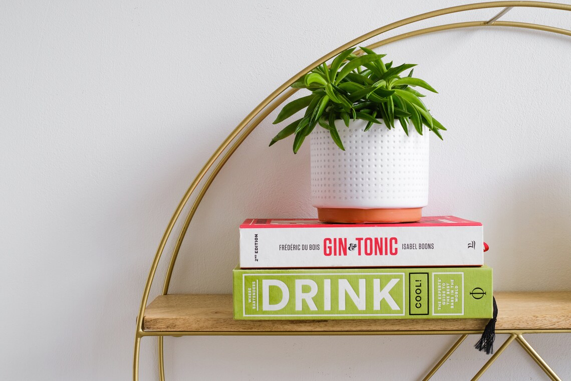 Gold Round Circular Floating Shelves Large Decorative Etsy