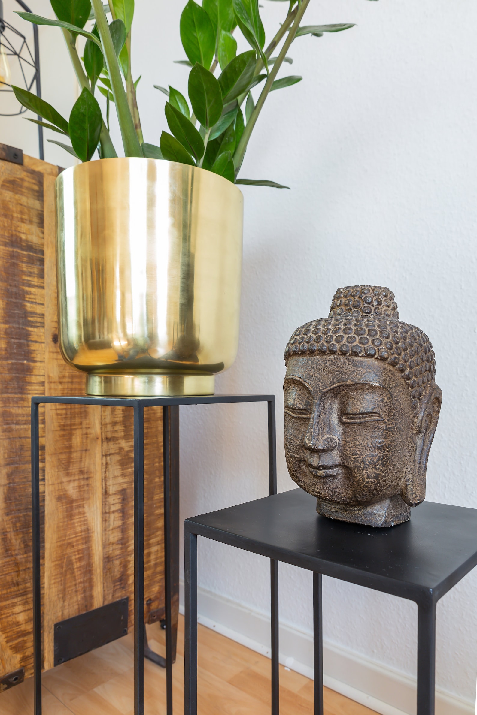 Set of 3 Metal Pedestal Plant Stand Nesting Display End - Etsy