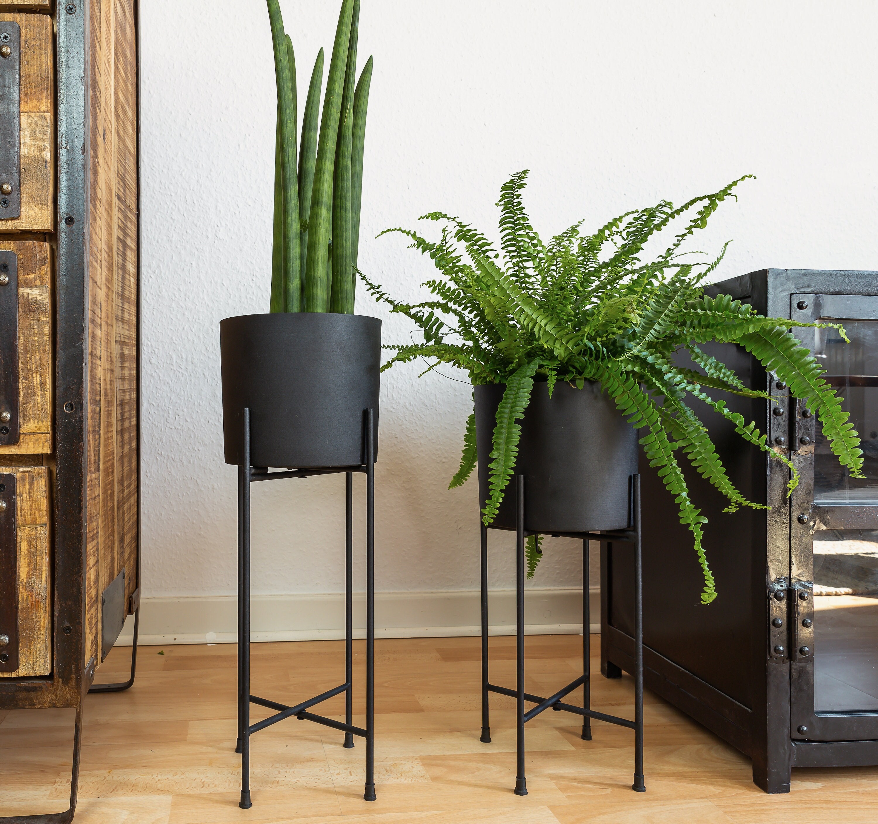 NEW MATTE BLACK Plant Stand/rectangle Stand Metal/vase/metal Frame