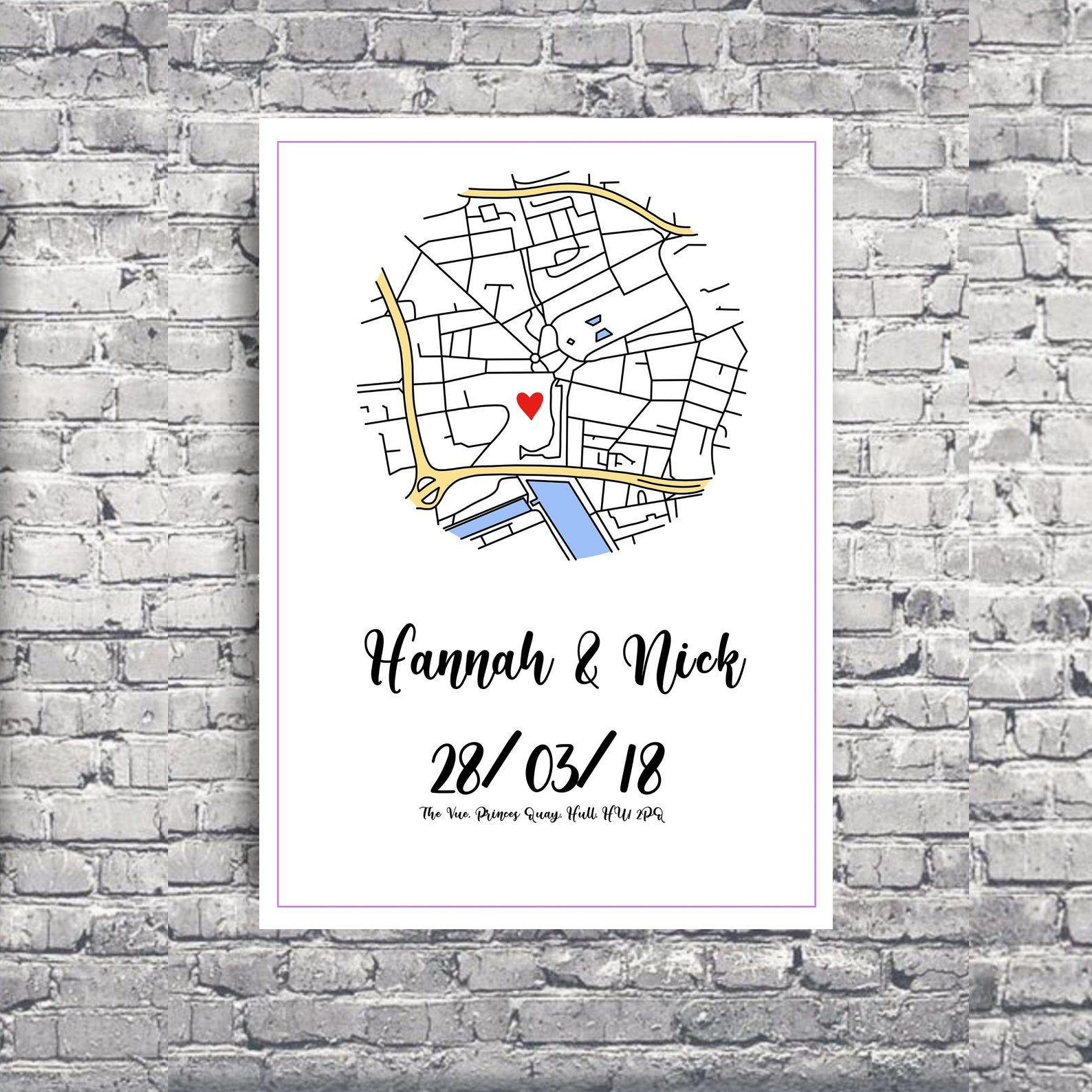 Where We Met Map png version | Etsy