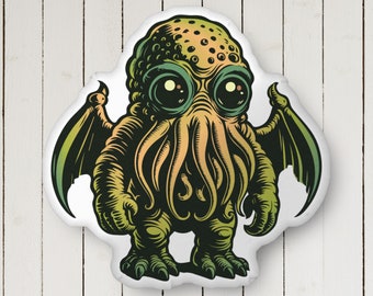 Cthulhu Shaped Pillow - HP Lovecraft Horror Pillow