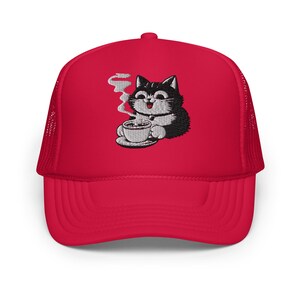 Casquette Baseball Vintage Chat Grumpy Cat - Coton Lavé Réglable Unisexe | Défun Mode Félin Et Café
