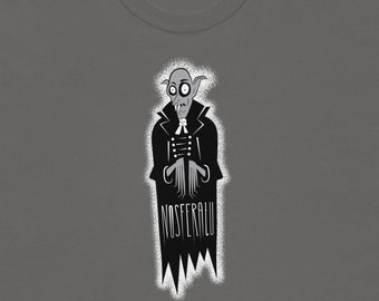 Nosferatu T-shirt: Vampyrkungen Halloween-tröja