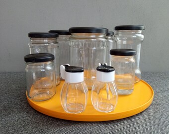 Orange Rotating Tray &quot;Lazy Suzan&quot;