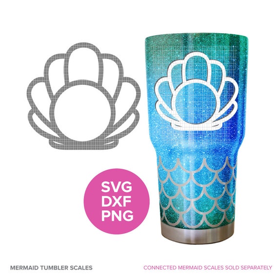 Download Free Beach Svg Files Seashell Monogram Frame Svg Mermaid Scale Etsy SVG Cut Files