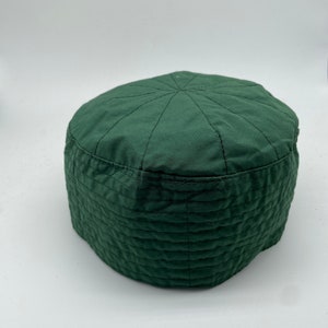 Green cotten kufi hat