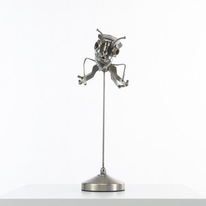 Metal Stand | Insect Puzzle Model Assembly | Artistic Metal Insect Stand in the Steampunk Style