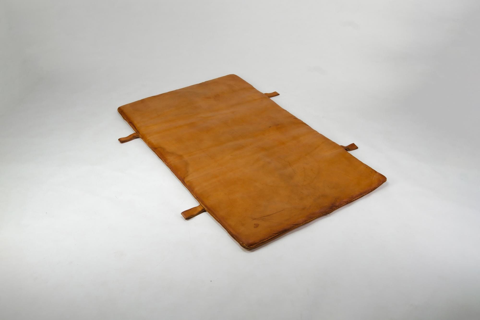 Leather Vintage Gym Mat Brown Leather Original Gym Equipment Etsy