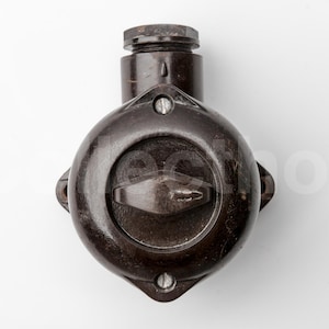 Set of 5 Bakelite Switch System - Black
