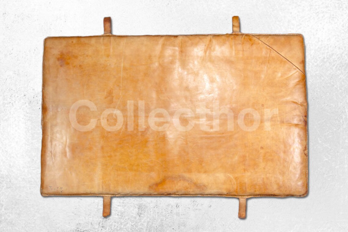Leather Vintage Gym Mat Brown Leather Original Gym Equipment Etsy