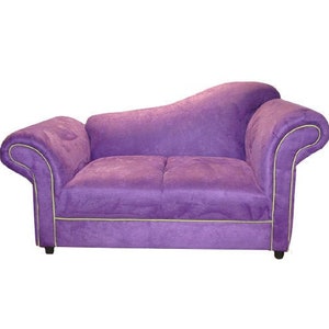 Cleopatra Loveseat, Custom Piping image 2