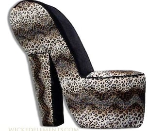 Shoe Chair, High Heel Chair, Custom Shoe Chair, Stiletto Chair, Custom Chair