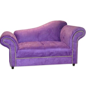 Cleopatra Loveseat, Custom Piping image 1