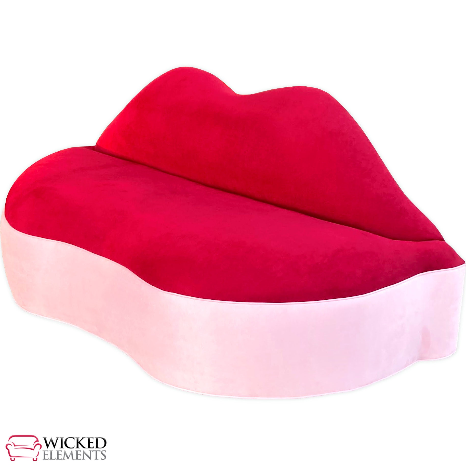 Full Size Lips Couch Twotoned Lips Sofa Iconic Lips Sofa Etsy